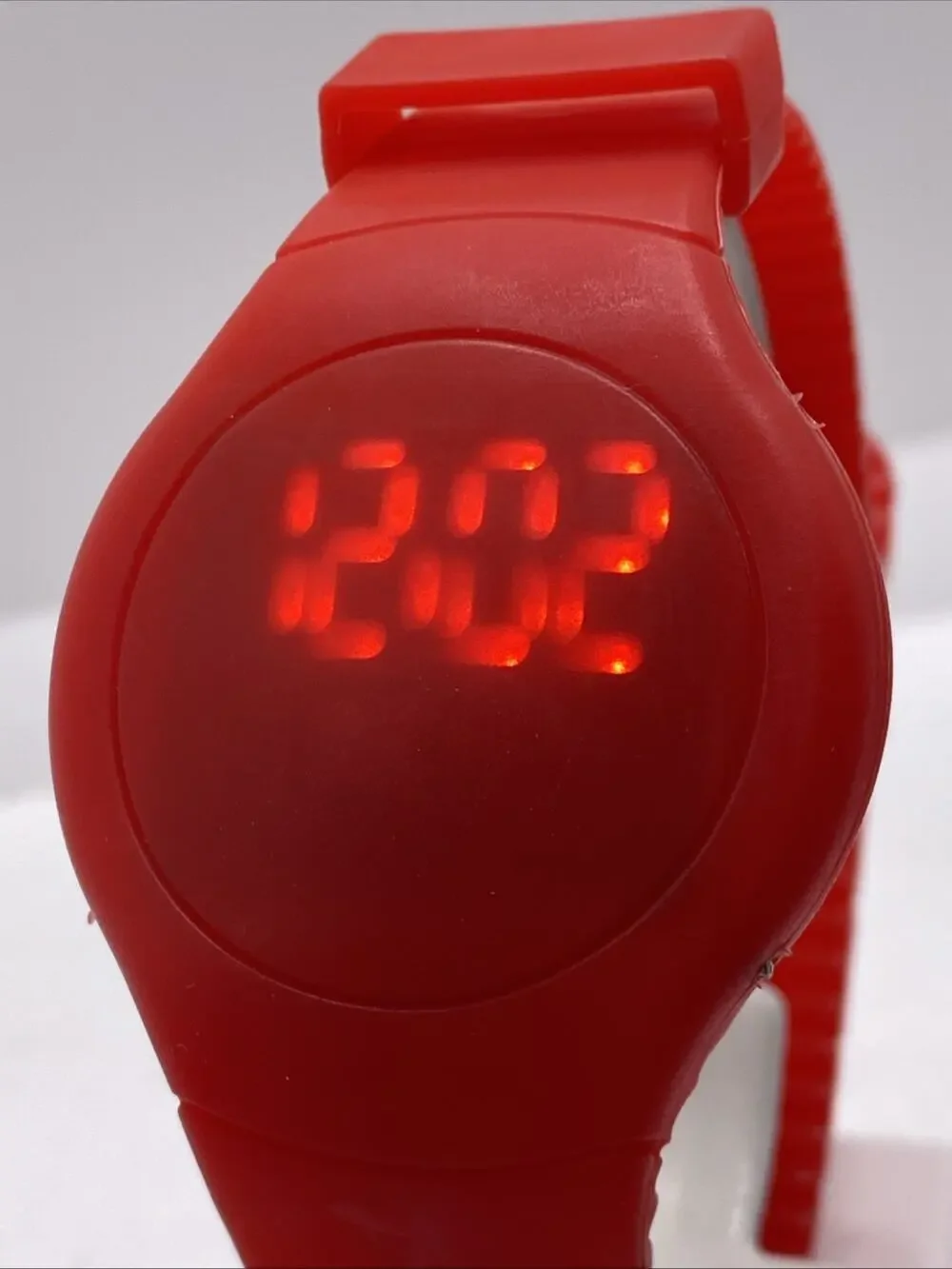Red Sports LED WatcH New Battery Unisex